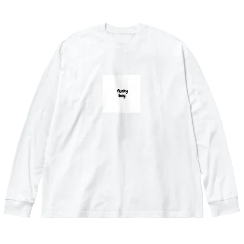 ファンキーボーイシリーズ（ブラック） Big Long Sleeve T-Shirt