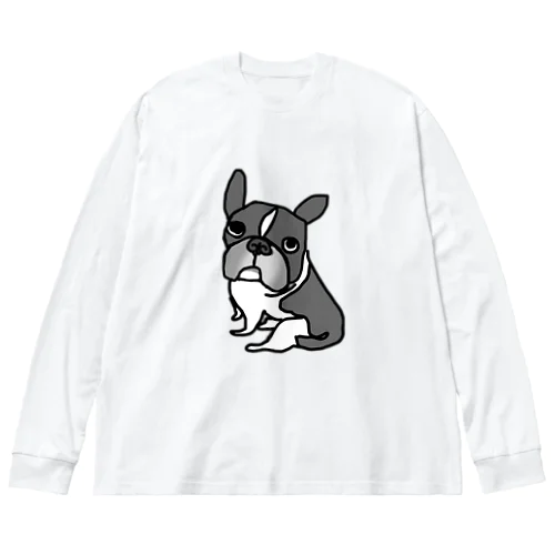 ブルオさん Big Long Sleeve T-Shirt