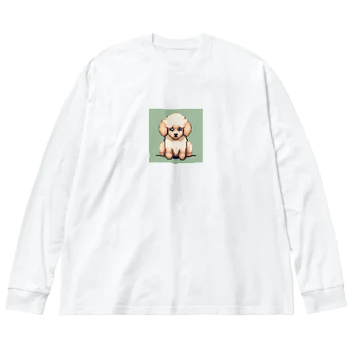 プードル（ドット） Big Long Sleeve T-Shirt