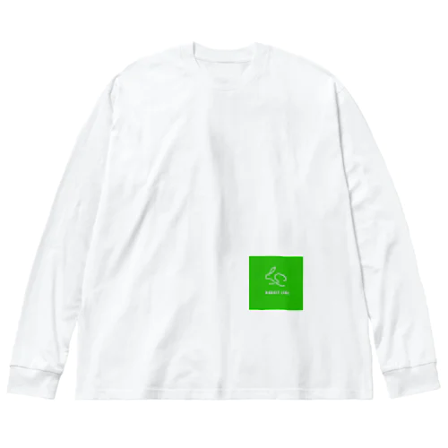 RABBIT LINE4 Big Long Sleeve T-Shirt