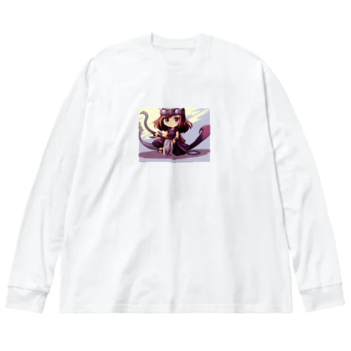 バジルミスティクアイ Big Long Sleeve T-Shirt