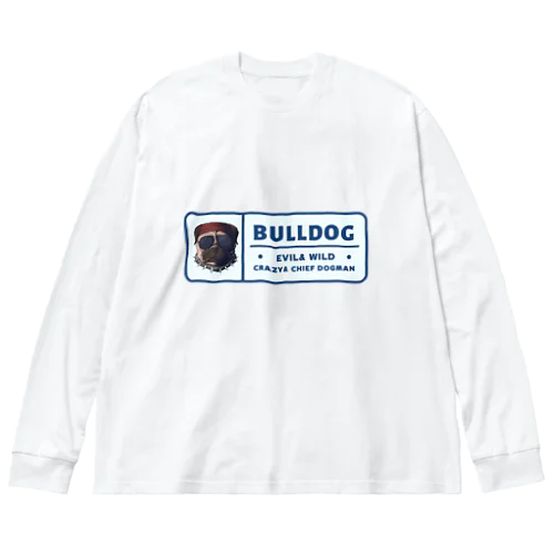 ブルドック証明書 Big Long Sleeve T-Shirt