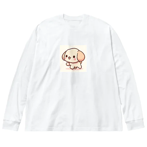 ゆる犬の、森谷さん Big Long Sleeve T-Shirt