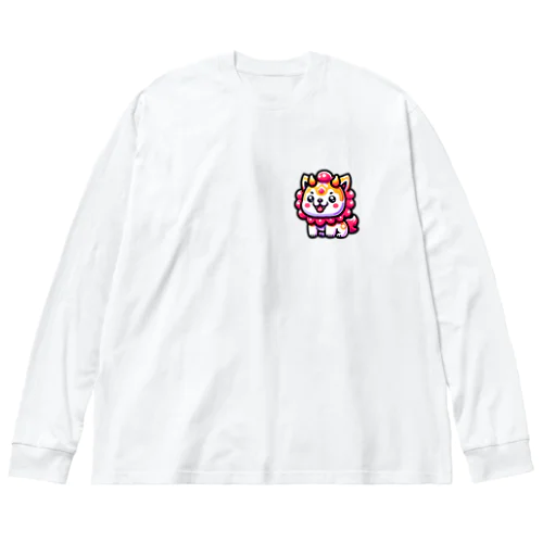 ゆるかわシーサー Big Long Sleeve T-Shirt