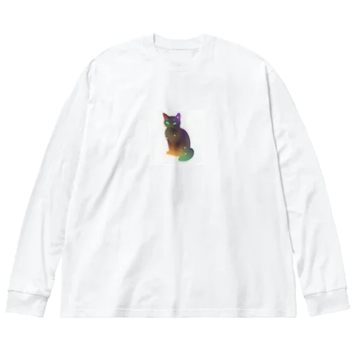 くろねこ ビッグシルエットロングスリーブTシャツ