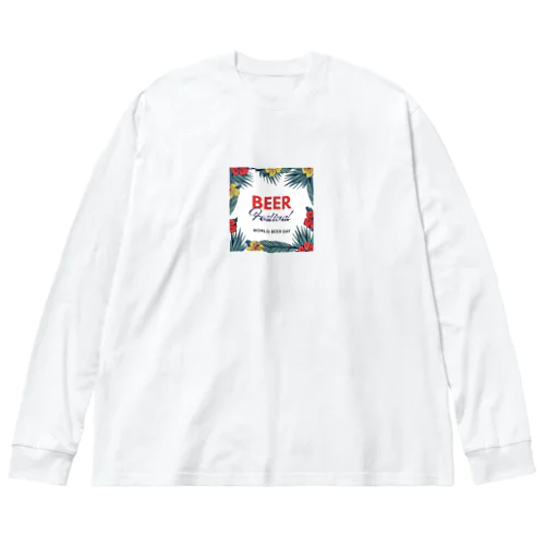 BEER-ビール Big Long Sleeve T-Shirt