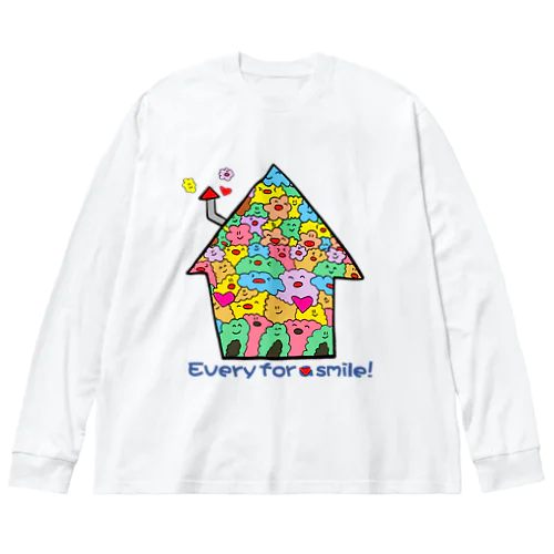 every for a smile ビッグシルエットロングスリーブTシャツ