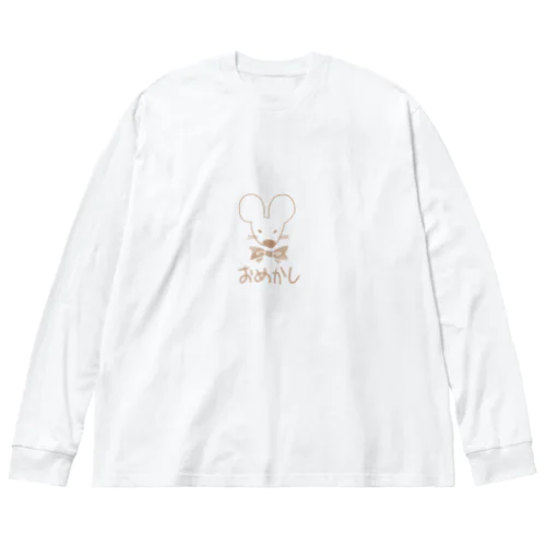 おめかしちう Big Long Sleeve T-Shirt