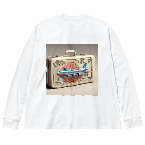 旅行気分 Big Long Sleeve T-Shirt