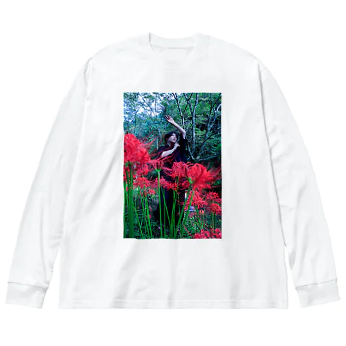 彼岸花 Big Long Sleeve T-Shirt