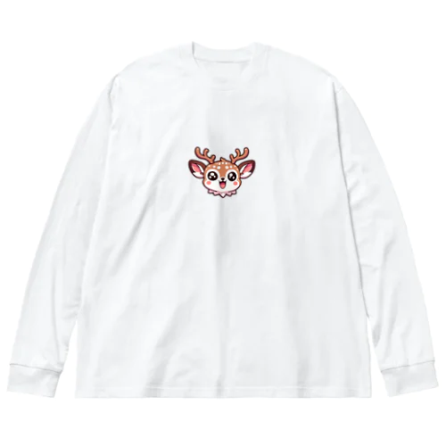 エゾシカくん Big Long Sleeve T-Shirt