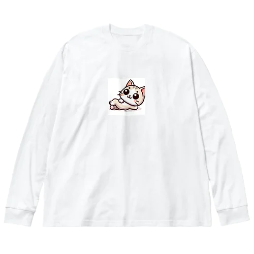 ゆるキャット Big Long Sleeve T-Shirt