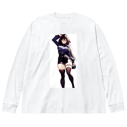 二次元大人のお姉さんシリーズ5 Big Long Sleeve T-Shirt