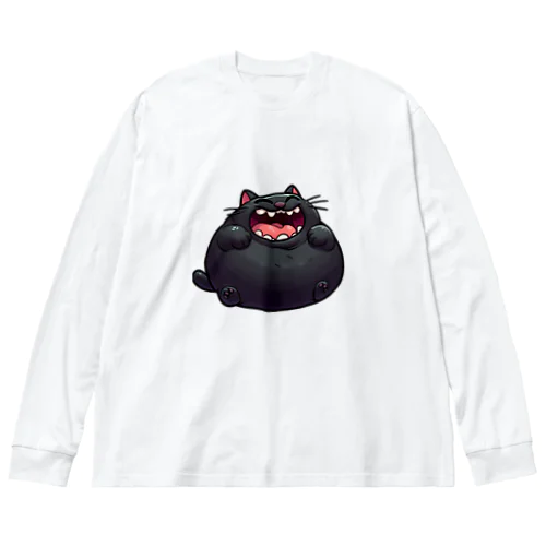 ふとっちょ笑猫プラッシュ Big Long Sleeve T-Shirt