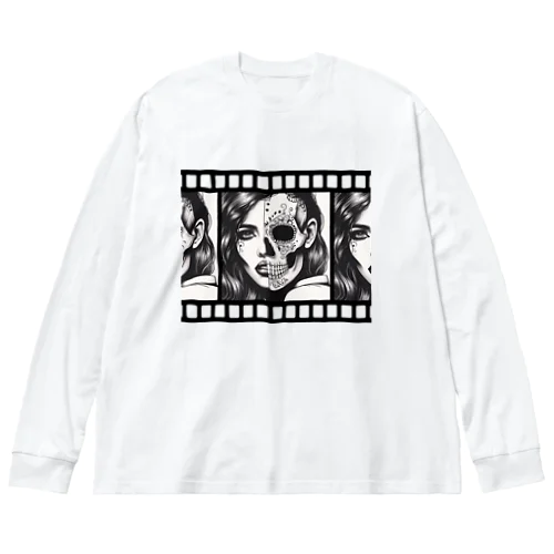 スケルトンアクトレス Big Long Sleeve T-Shirt