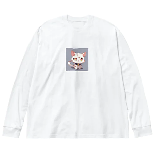 ヌコ ビッグシルエットロングスリーブTシャツ