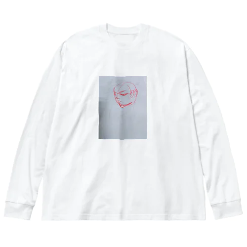 あかい Big Long Sleeve T-Shirt