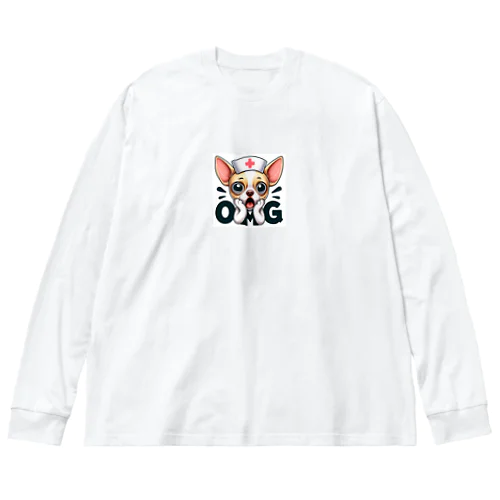 看護師チワワ10 Big Long Sleeve T-Shirt