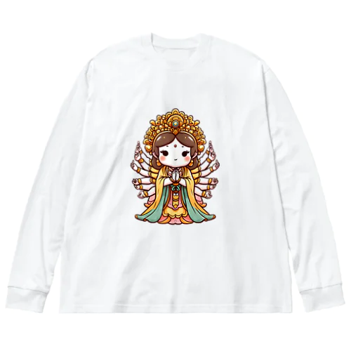 千手ちゃん ビッグシルエットロングスリーブTシャツ