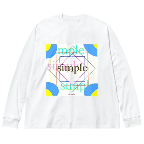 simple8 Big Long Sleeve T-Shirt