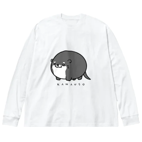 KAWAUSO ビッグシルエットロングスリーブTシャツ