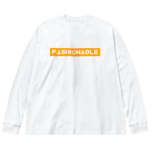 Fashionable ビッグシルエットロングスリーブTシャツ