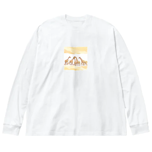 サバンナジラフ Big Long Sleeve T-Shirt