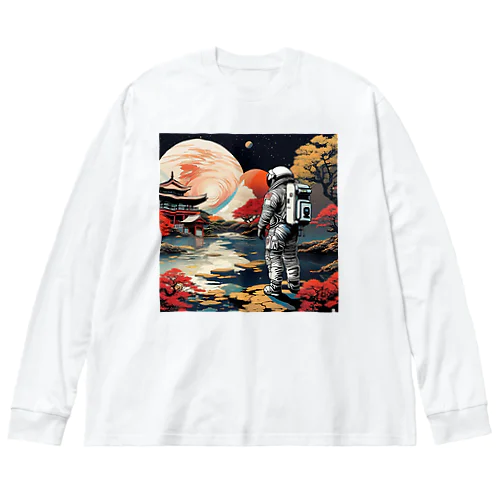 惑星『京都』 ビッグシルエットロングスリーブTシャツ