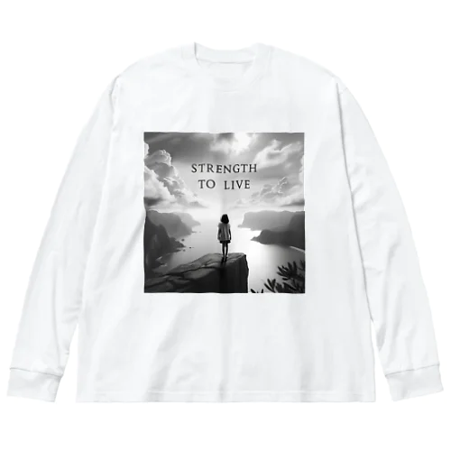  高峰の決意 Big Long Sleeve T-Shirt