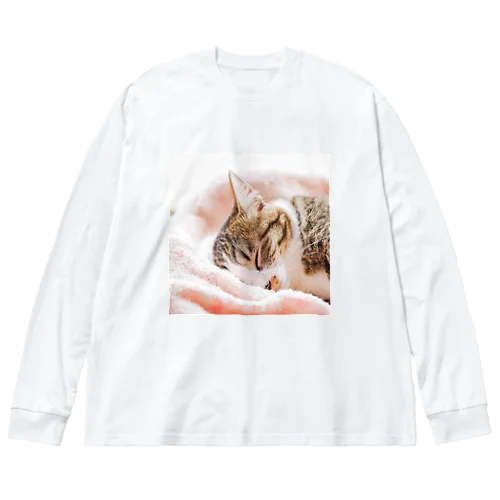 可愛い仔猫❤️ ビッグシルエットロングスリーブTシャツ