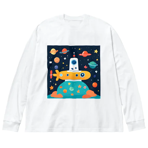 宇宙船サブマリーン Big Long Sleeve T-Shirt