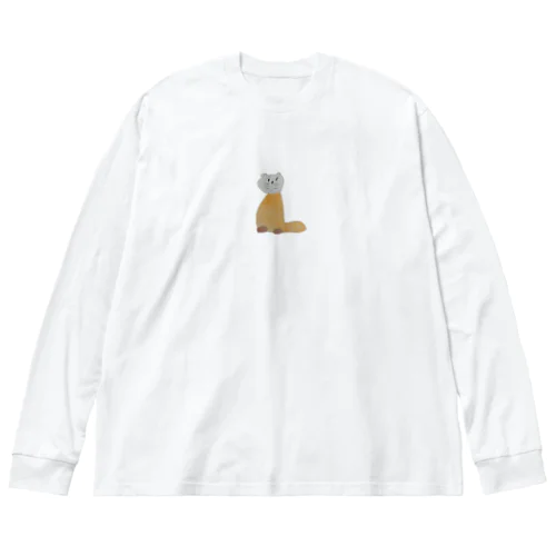 どこからともなく現れたイタチのいったーくん Big Long Sleeve T-Shirt