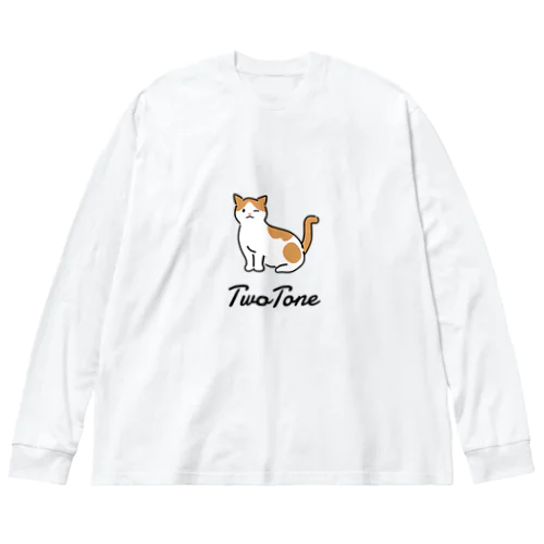 TwoTone ビッグシルエットロングスリーブTシャツ