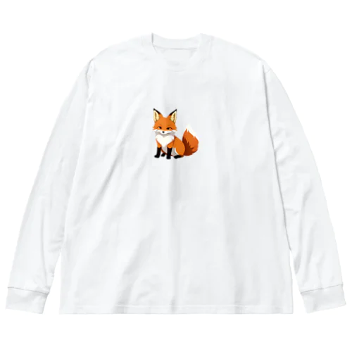 つね ビッグシルエットロングスリーブTシャツ