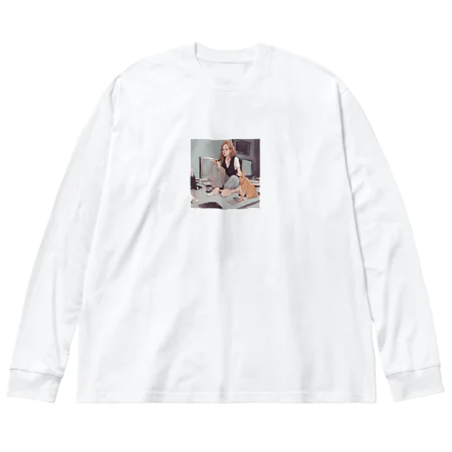 このキャロットケーキ美味しそうだね Big Long Sleeve T-Shirt