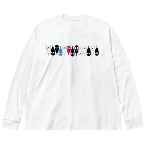 串揚げ串カツクシニョロワールドグッズ Big Long Sleeve T-Shirt