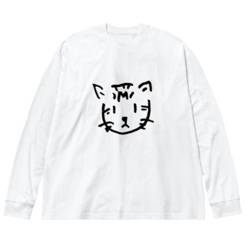 ゆるゆるキャット Big Long Sleeve T-Shirt