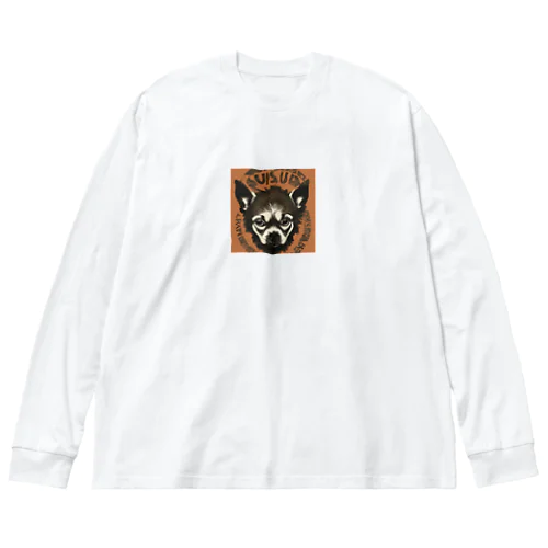 野性のハート：ワイルドチワワ Big Long Sleeve T-Shirt