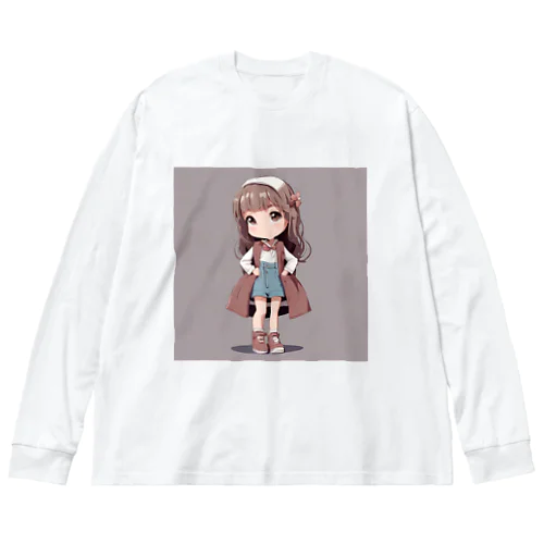 ふんふんちゃんです|•'-'•)و✧ ビッグシルエットロングスリーブTシャツ