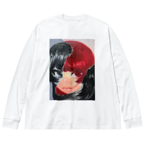 赤黒ﾁｬﾝ Big Long Sleeve T-Shirt