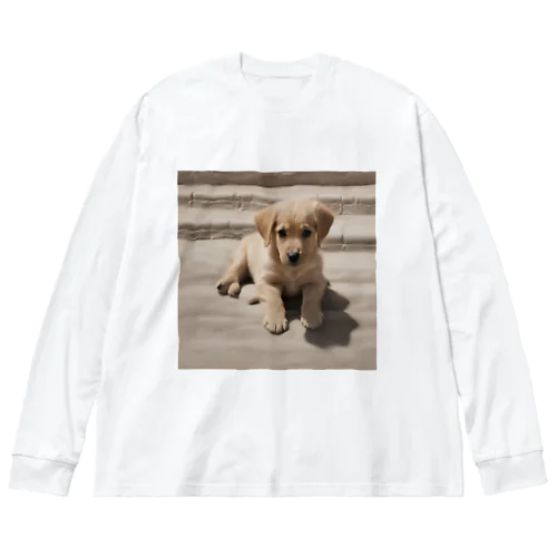 かわいい仔犬のグッズ Big Long Sleeve T-Shirt