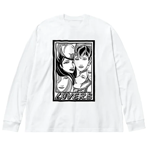 LOVERSシリーズ・MAX ビッグシルエットロングスリーブTシャツ