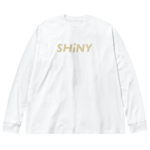 SHiNY LOGO ビッグシルエットロングスリーブTシャツ