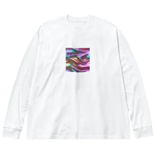 オーロラシルク Big Long Sleeve T-Shirt