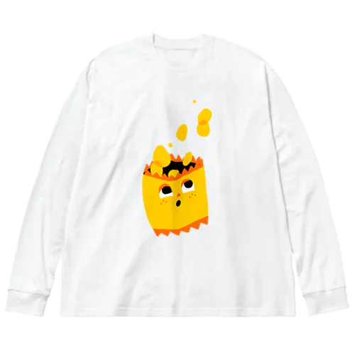 ポテチ大爆発 Big Long Sleeve T-Shirt