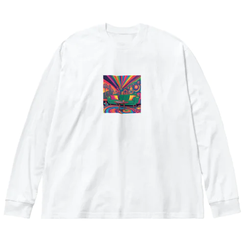 グリーンソファーのある風景 Big Long Sleeve T-Shirt