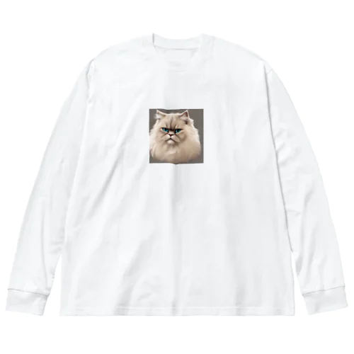 ペルシャキャット（Persian Cat） ビッグシルエットロングスリーブTシャツ