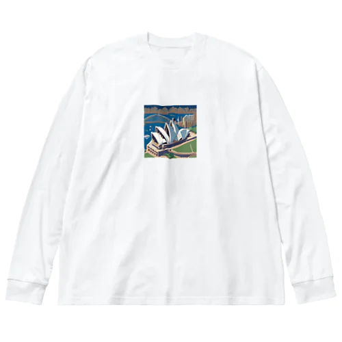 シドニーオペラハウス Big Long Sleeve T-Shirt