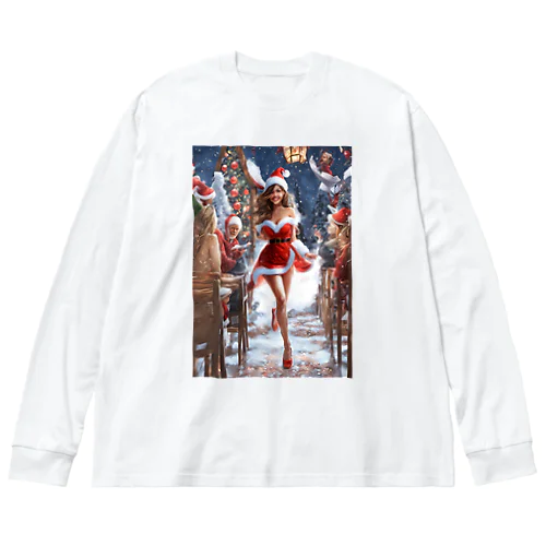 プリンセスクリスマス ビッグシルエットロングスリーブTシャツ