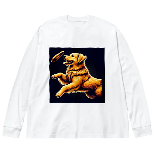 ゴールデン・レトリーバー Big Long Sleeve T-Shirt